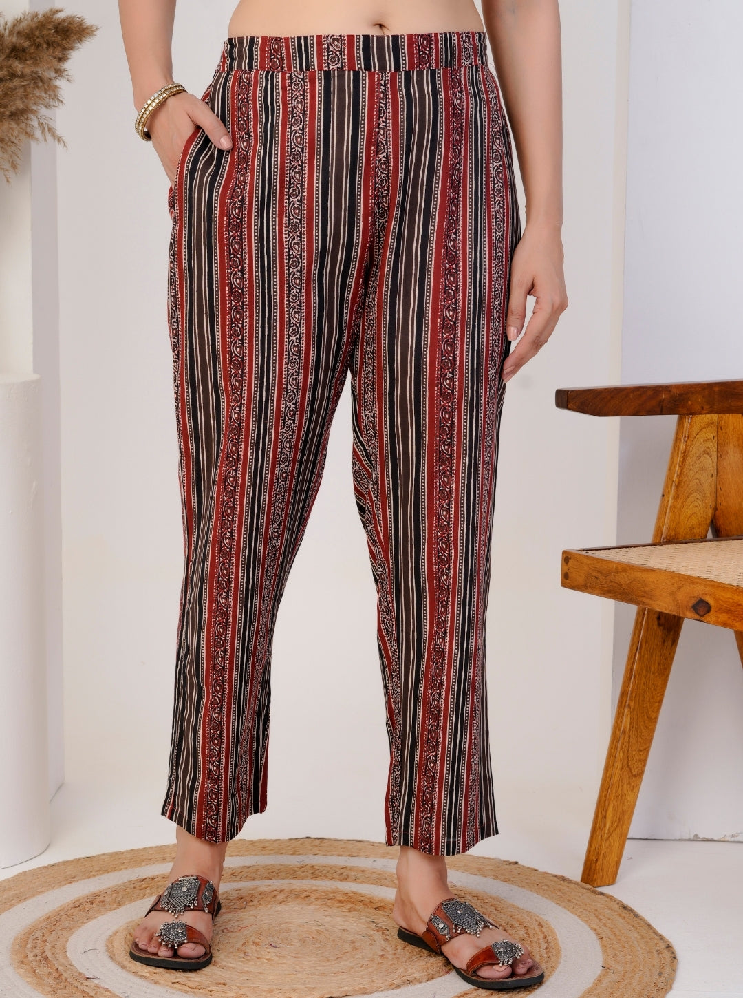 Women’s Cotton Printed Kurta Set with Dupatta