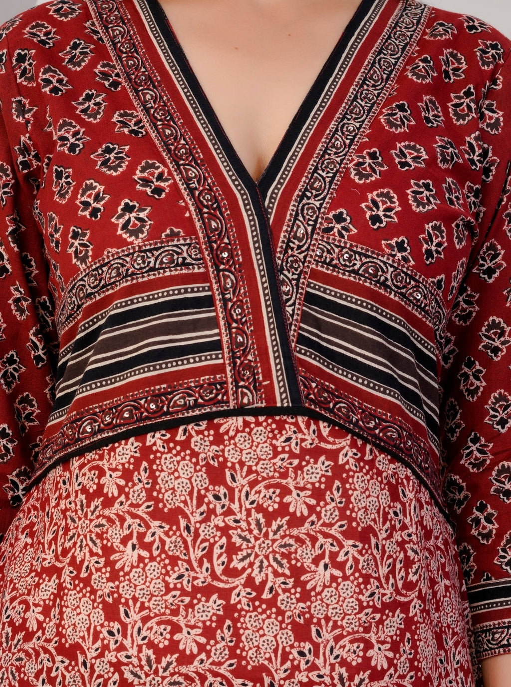 Women’s Cotton Printed Kurta Set with Dupatta